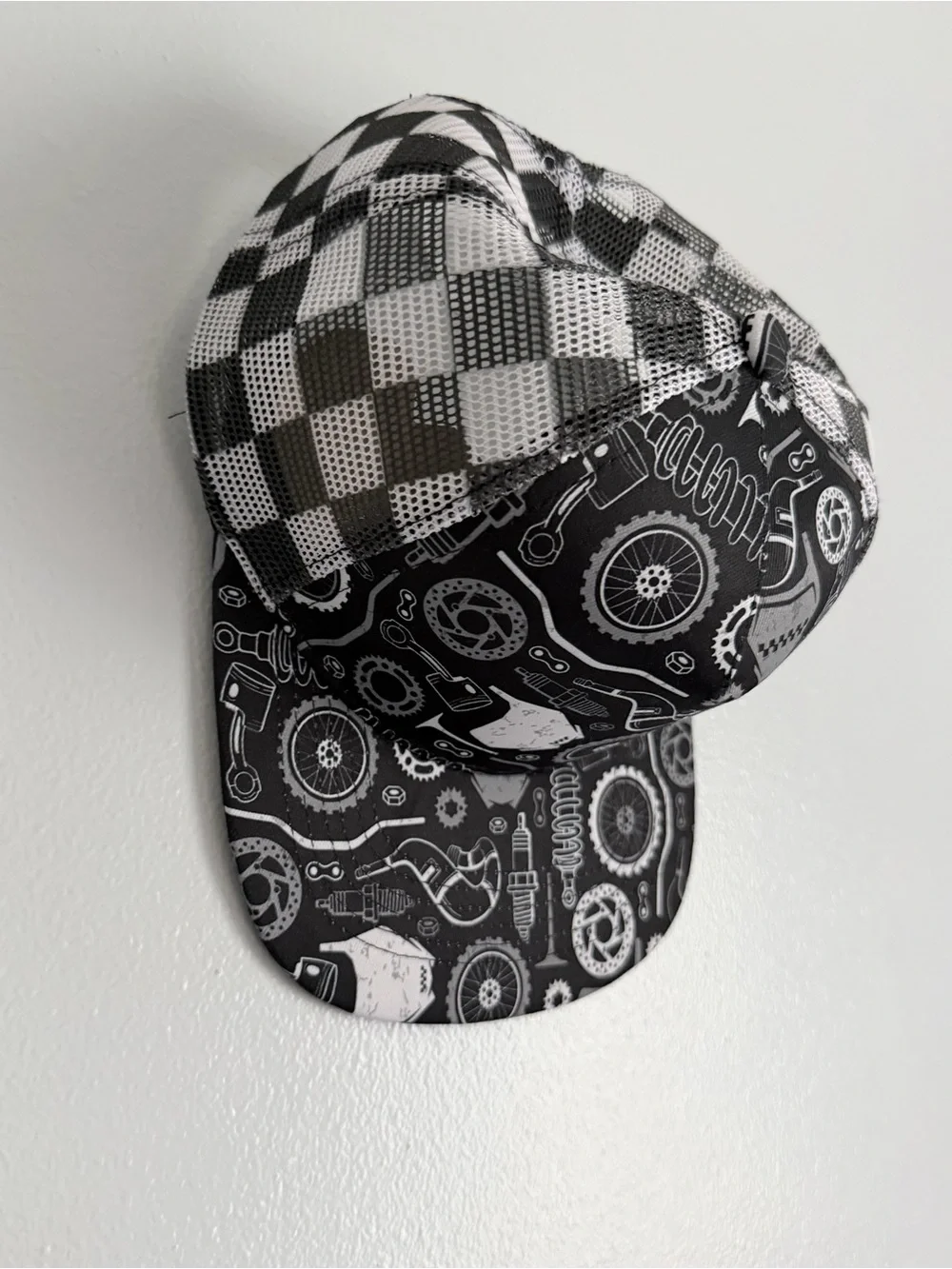 Strictly Wild Baby Trucker Hat 2T-7 Snapback Toddler Cap Gear head